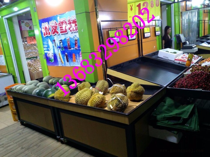果多美水果展架,定做水果展架,大型专店水果货架,果蔬架图8