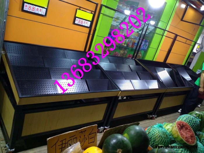 果多美水果展架,定做水果展架,大型专店水果货架,果蔬架图3