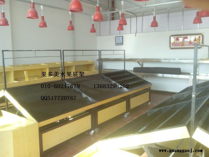 果多美水果展架,定做水果展架,大型专店水果货架,果蔬架图5