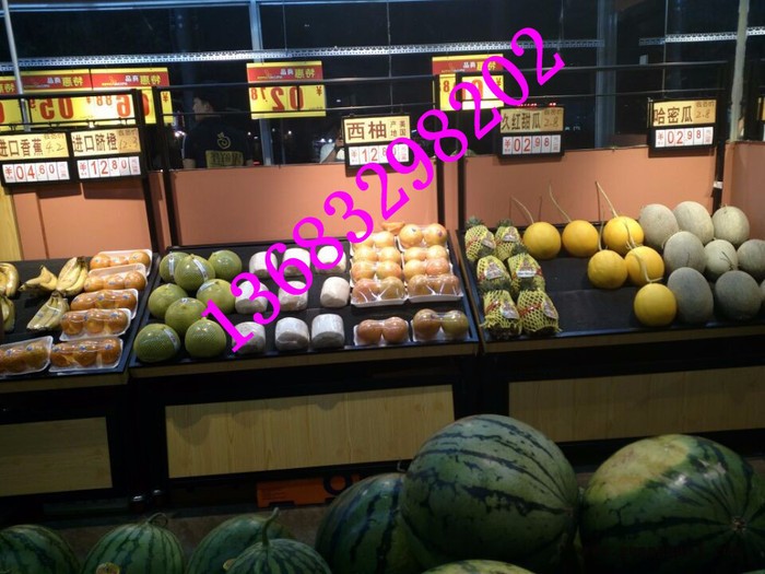 果多美水果展架,定做水果展架,大型专店水果货架,果蔬架图7