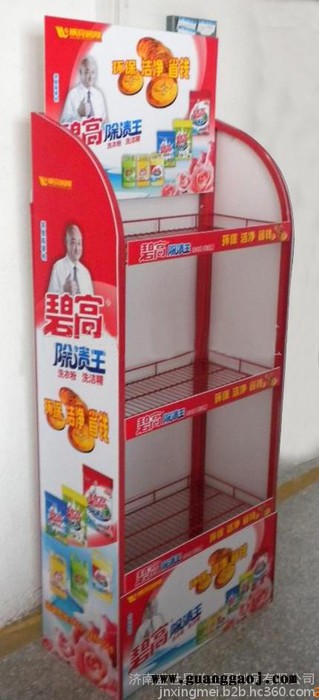直销小食品展架，啤酒展架，饮料展示架，挂网展示架图5