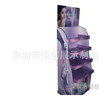 纸货架纸展架纸展示盒PDQ/POP纸展示架**高品质