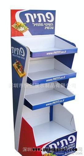 可拆装LED灯展示架 电池展架 纸展示架定制 产品展示架图3