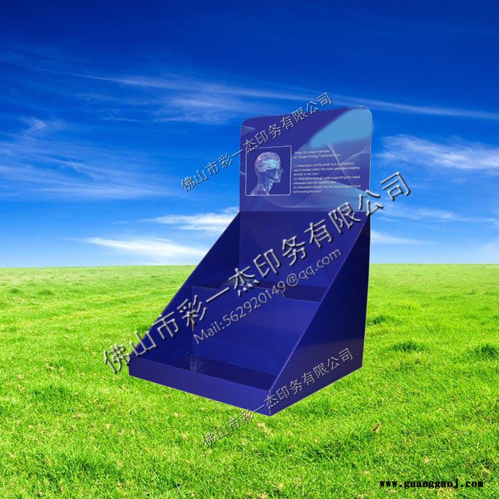 供应PDQ纸货架、展示架、纸展架、纸堆头图2