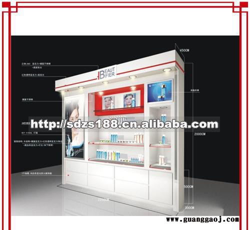 商场化妆品展架 化妆品展柜 美容院化妆品展柜 化妆品展柜定制