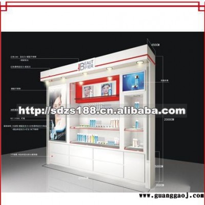商场化妆品展架 化妆品展柜 美容院化妆品展柜 化妆品展柜定制