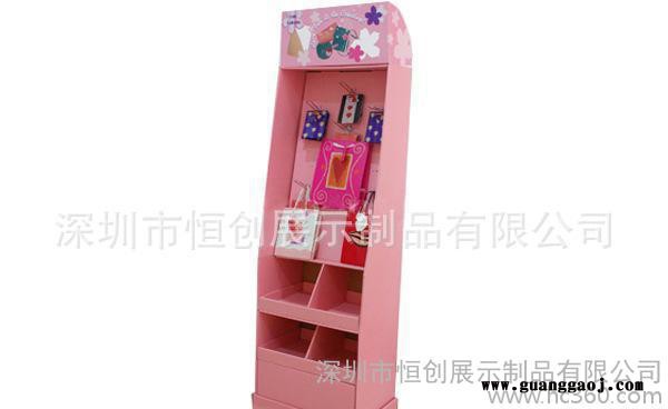 专业生产纸展示架|化妆品纸展架|眼影纸货架|唇膏纸PDQ|物美价廉