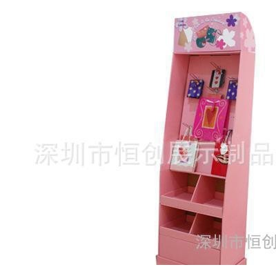 专业生产纸展示架|化妆品纸展架|眼影纸货架|唇膏纸PDQ|物美价廉