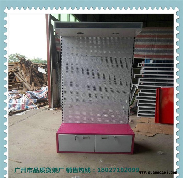 机油展示架 金属展示架 货架 润滑油展架 金属货架厂图3