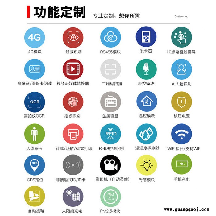21.5/32/43/55寸壁挂式楼宇高清液晶广告机单机版/网络版分屏功能图片视频展示广告机图5