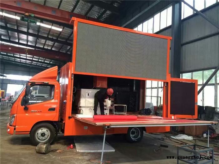 视频广告车宣传车 程力广告宣传车 依维柯广告车图片图2
