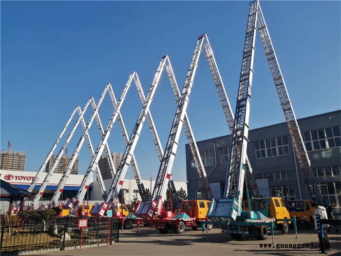 清远市湖北程力28米云梯车2019全新上市_30米高空楼层云梯车图8
