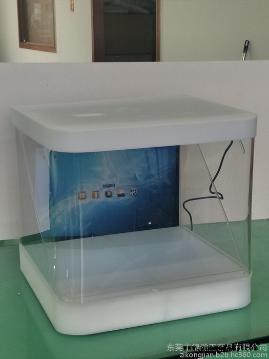 锦瀚展示定制广告展示道具，产品3维视频展示台，用普通视频播放3D全景效果展示 3D视频展示台图3