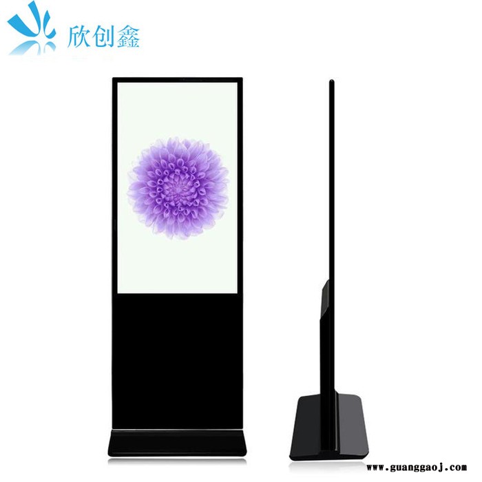 49寸落地式广告机网络版/单机版 广告视频智能循环播放 一键操作图3