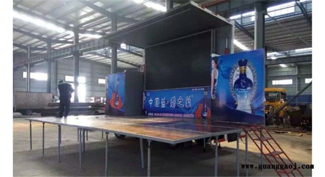 舞台车广告车 红白事流动舞台车视频 焦作流动舞台车厂家图6