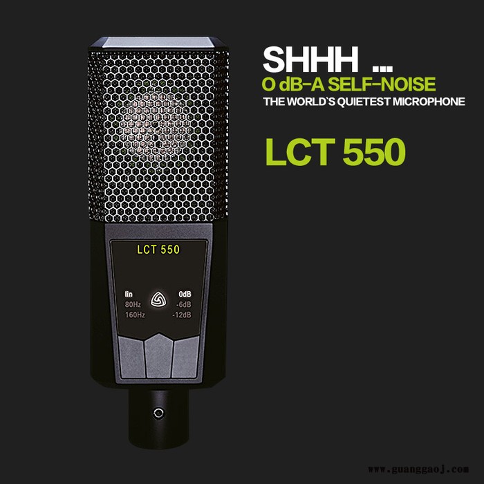 LEWITT/莱维特 LCT 550 电容麦克风 零底噪录音话筒 配音播音图2