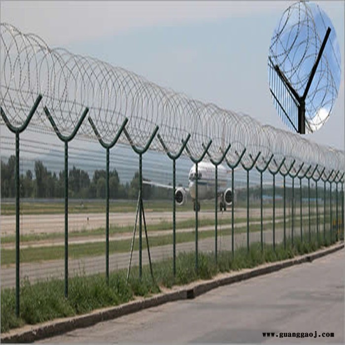 朋英 ** 机场隔离网 机场临路边隔离网护栏 机场安全防护隔离网图4