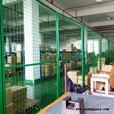 创源 仓库护栏网生产厂家车间隔离栅护   仓库车间隔离栅现货实体厂家 接受定制现货充足欢迎新老顾客来电咨询