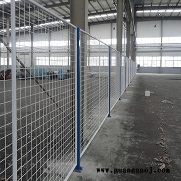 创源 仓库护栏网生产厂家车间隔离栅护   仓库车间隔离栅现货实体厂家 接受定制现货充足欢迎新老顾客来电咨询图5