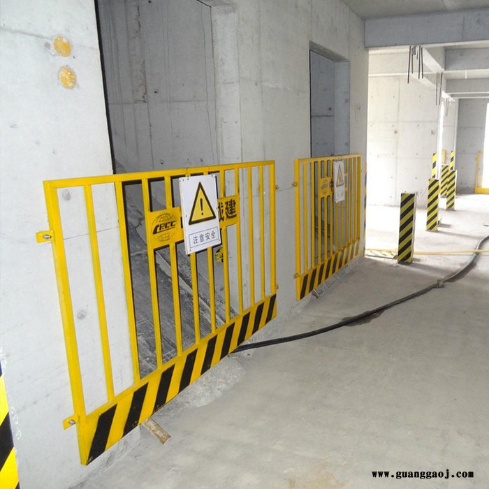 朋英厂家长期销售工程隔离栏 喷塑黄黑工程隔离栏 抗高温工程安全隔离栏图7