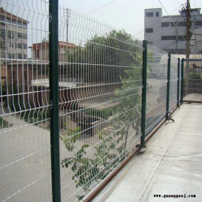 振鼎  围墙公路隔离栏 三角折弯隔离栏 牢固大方桃形柱隔离栏 ** 贵州图4