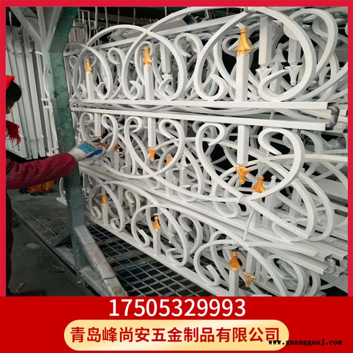 草坪护栏 绿化隔离栏杆批发 绿化隔离栏杆批发  峰尚安图4