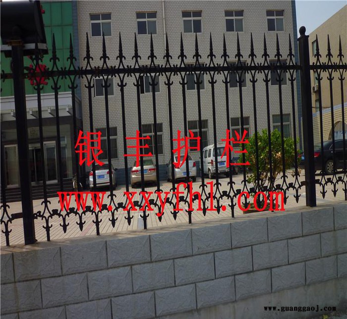 彩钢栏杆 山东铸铁厂房栏杆工地栏杆 河南隔离栏杆直销40图1