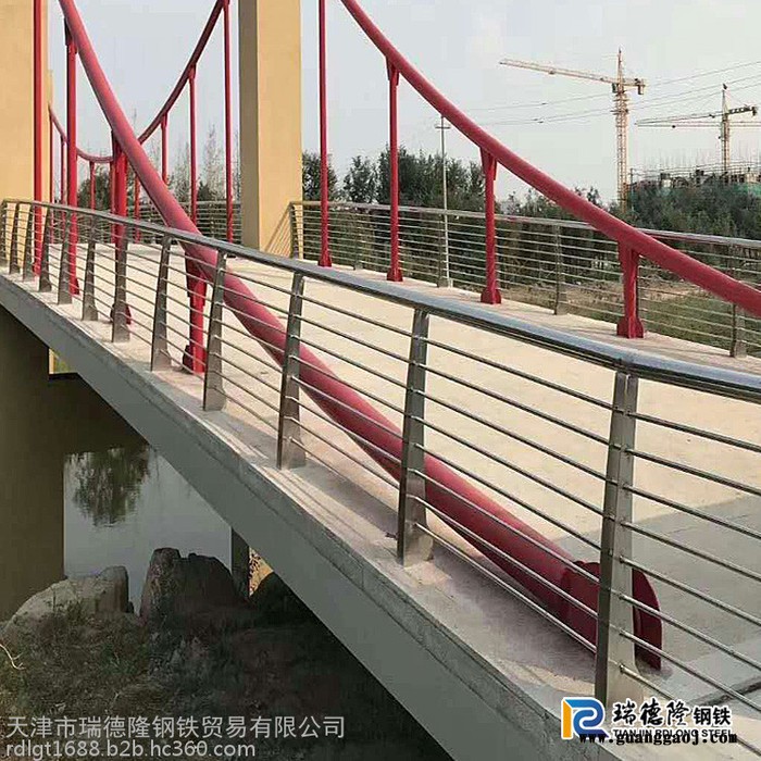 公园景观护栏 隔离栏杆 湖边景观立柱 防腐镀锌 天津瑞德隆图4