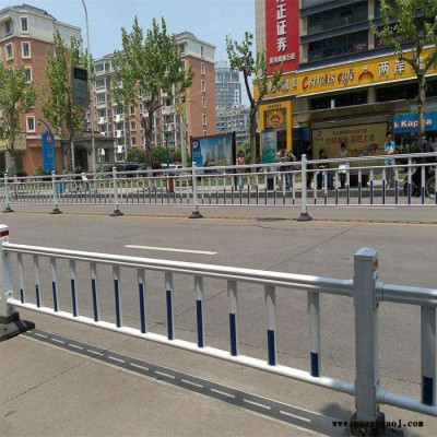 批发人行道隔离栏杆 马路防撞护栏交通隔离栏市政护栏