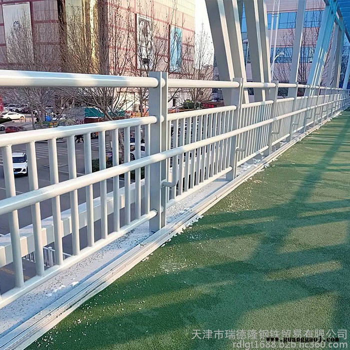 公园景观护栏 隔离栏杆 底座板 防腐镀锌 天津瑞德隆图2