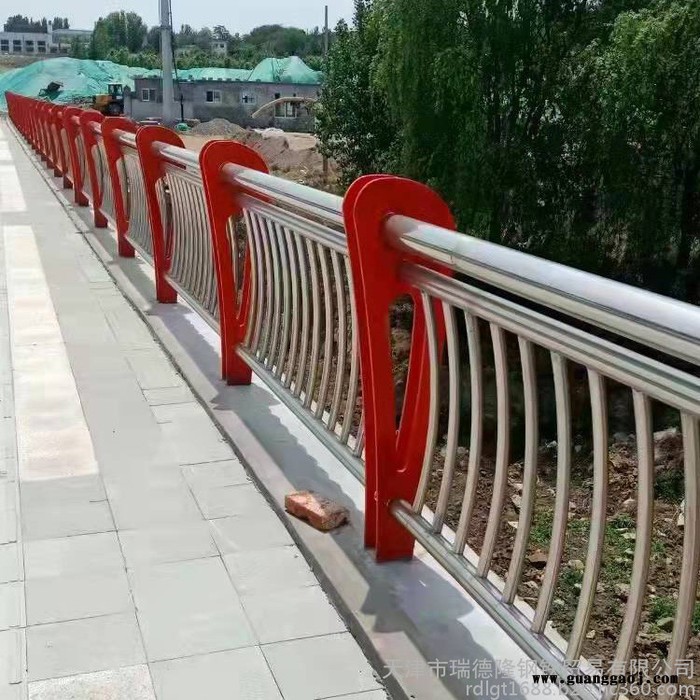 公园景观护栏 隔离栏杆 底座板 防腐镀锌 天津瑞德隆图4