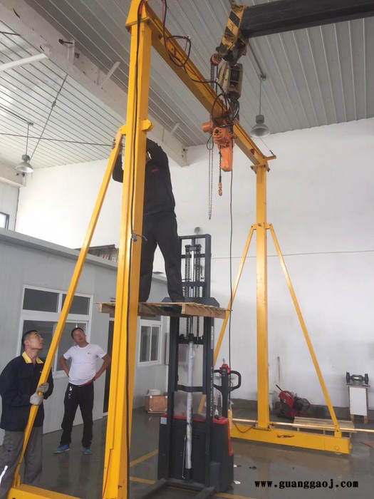 龙门架 移动式龙门架 简易龙门架 电动龙门架 小型龙门架图1