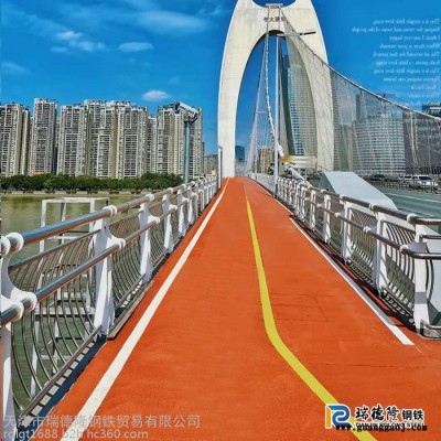 景区防撞护栏 防撞隔离栏 护栏立柱 制作 天津瑞德隆