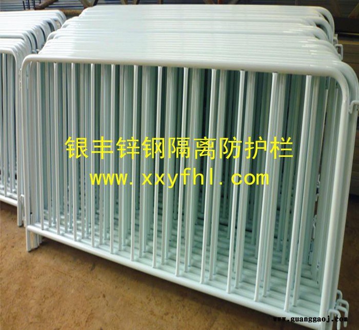 河南郑州热镀锌钢管喷塑围栏 公路围栏 市政围栏 交通隔离栏