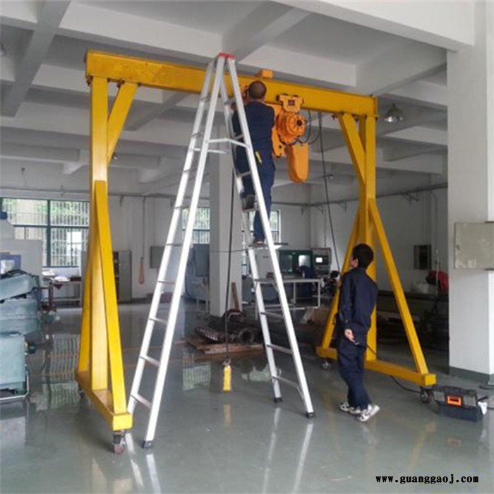 简易起重龙门架 3吨起重龙门架 电动龙门架 小型起重龙门架 电动葫芦龙门架图4