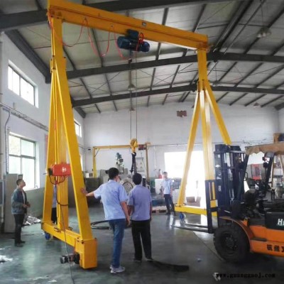 现货龙门架 电动升降起重机手推可移动龙门架起重机 无轨龙门架