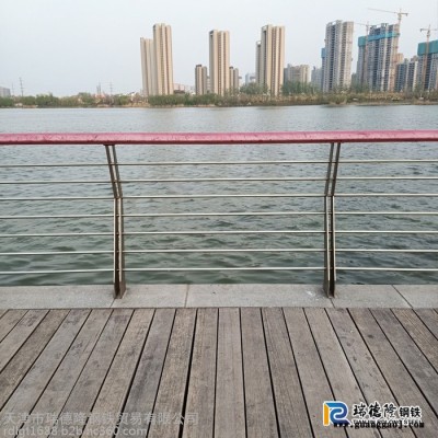 河道安全护栏 景观护栏 隔离栏杆 一手货源 天津瑞德隆