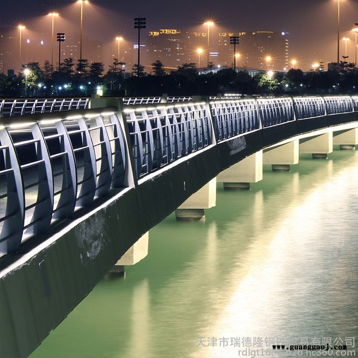 LED灯护栏 道路护栏 护栏隔离栏 来图加工定制 天津瑞德隆图4