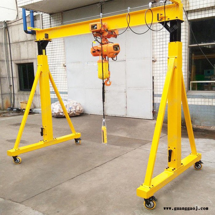 峻峰 3吨5吨龙门架 小型移动式龙门架 车间仓库室内用电动龙门架图6