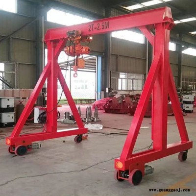 2t3t5t定制安装手推龙门架 电动简易轻型龙门架