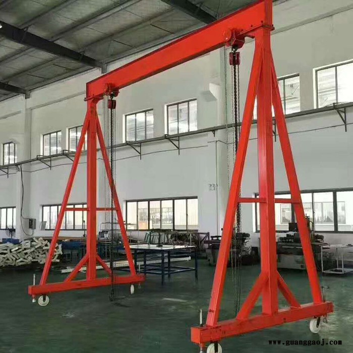 简易小型手推龙门架  电动升降式   可拆式升降龙门架  移动式龙门吊  支持定制图6