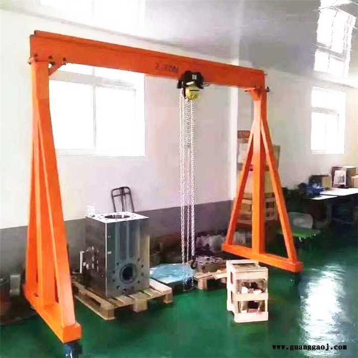 ** 移动式龙门架 1吨手动龙门架质量放心图4