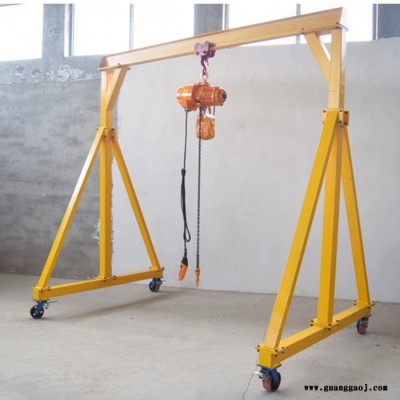 建筑工地用移动3吨4米 龙门架 运行平稳 工作效率高
