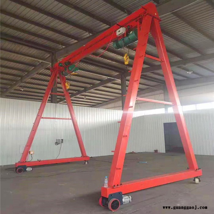 小型移动龙门架2t3t5t定制安装手推龙门架电动简易轻型龙门架图2