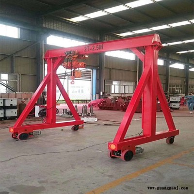 湖北生产加工 手推式升降机  简易龙门架 电动龙门架  型号齐全 小型龙门架