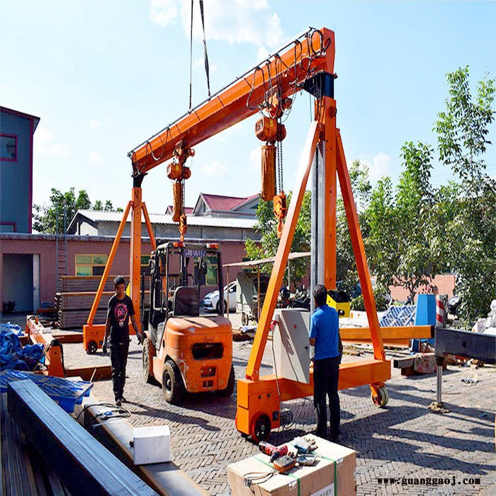 厂家生产 小型移动龙门架 手推可移动龙门架 龙门架起重机 **价廉图6
