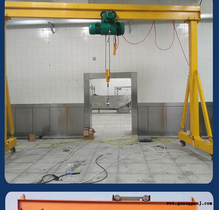**可拆卸龙门架  电动直行万向轮小型龙门架 手推龙门架 交期保障图5