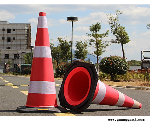 鼎红 EVA路锥 反光路锥 圆形交通路椎图3