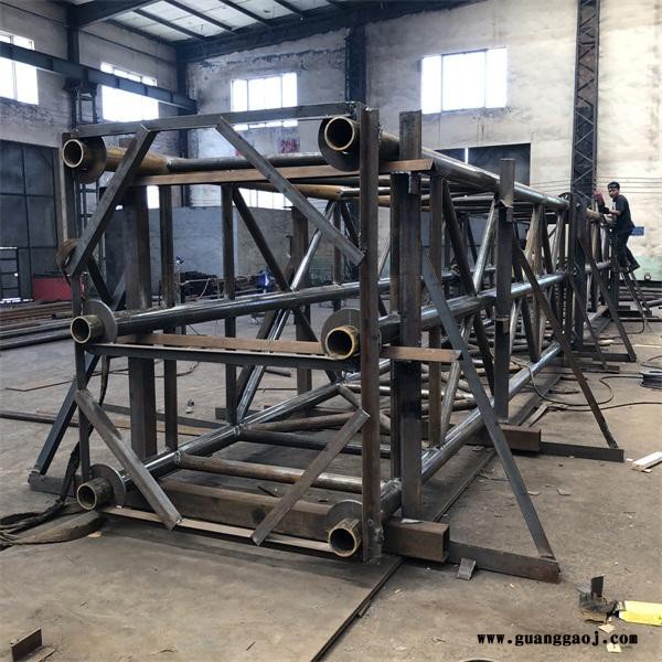 电力钢杆基础 110kv电力钢杆重量厂家 电力钢杆基础价格 质量可靠图3