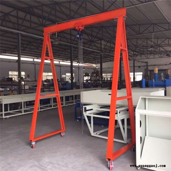供应0.5吨手推龙门架 1吨移动式龙门架 小型龙门架 固定式龙门架 手推龙门架2吨3吨图3